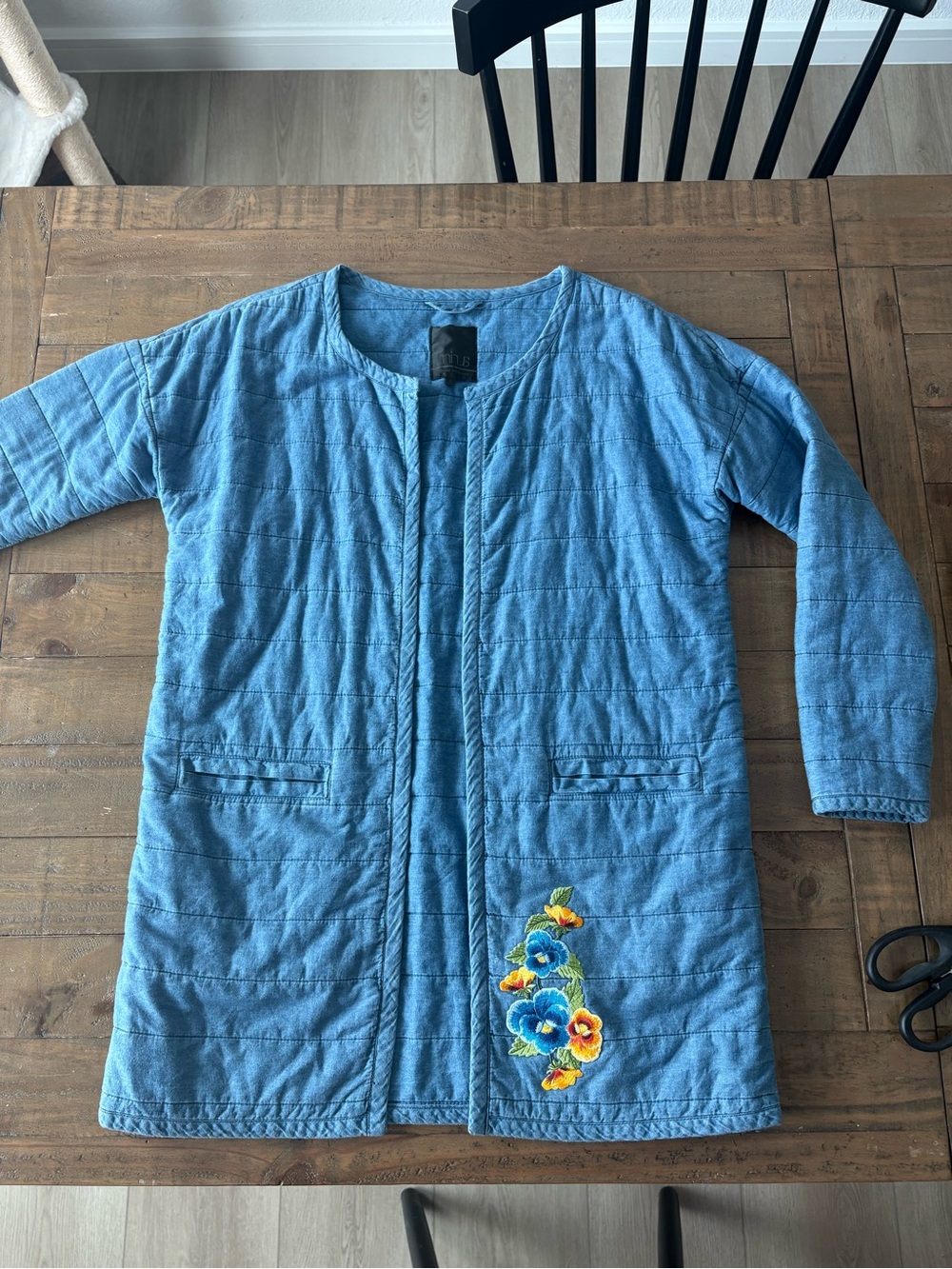 Minus Redefined Scandinavian Blue Quilted Jacket